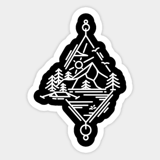 Diamond Adventure - White Sticker